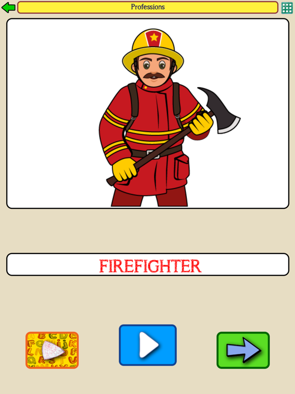 Learning the First Words iPad screenshot