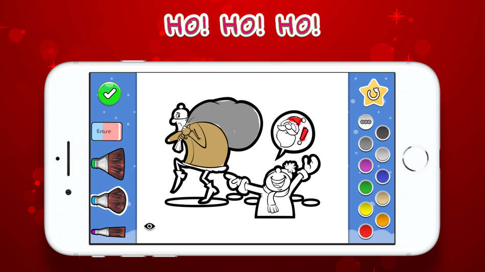 Coloring Your Santa - 2.0 - (iOS)