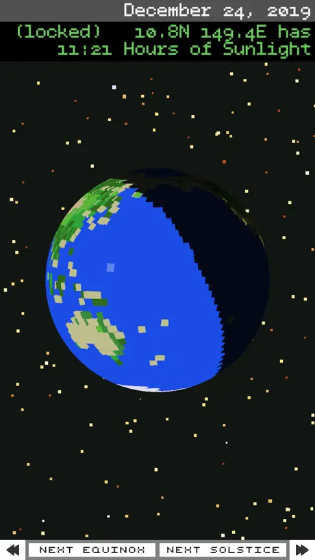 Dark Side of the Earth
