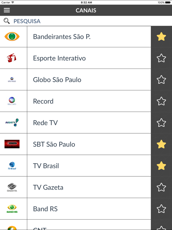 Screenshot #4 pour Programação TV Brasil (BR)