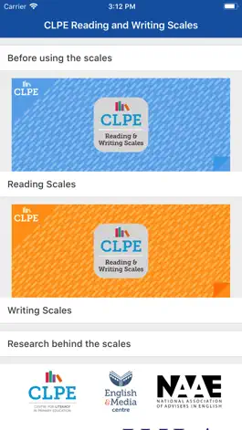 Game screenshot CLPE Reading & Writing Scales apk