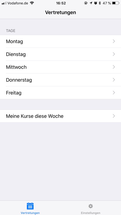 Vertretungen GHZ screenshot-0