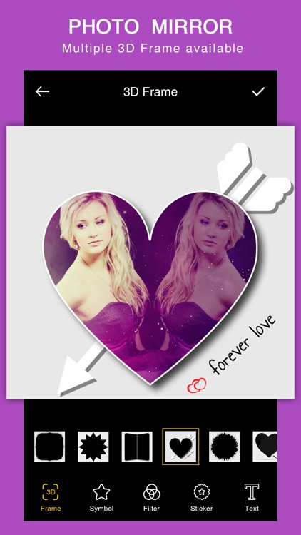 3D Mirror Effect Photo Editor