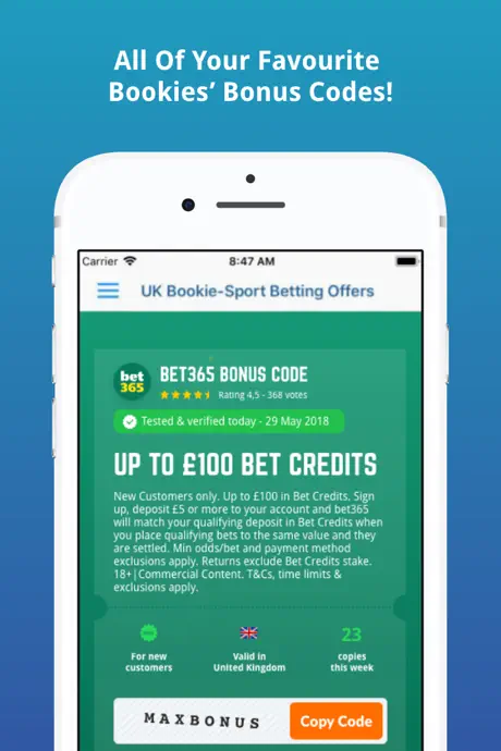 UK Bookie-Sport Betting Offers