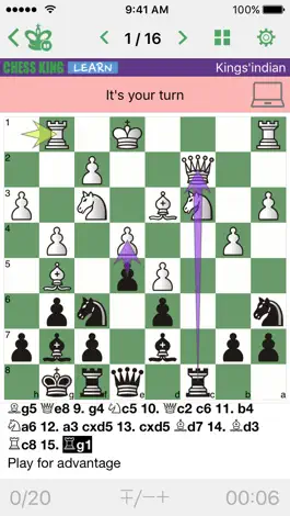 Game screenshot Chess. King's Indian Defense mod apk