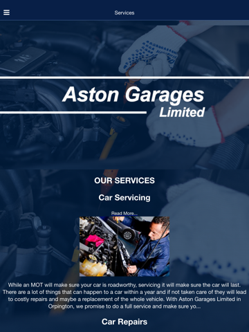 Aston Garages Limited screenshot 4
