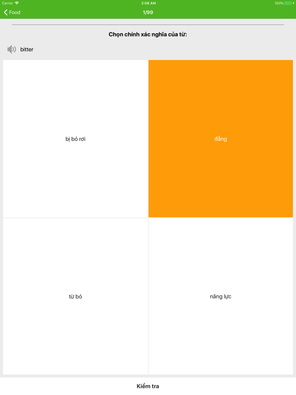 Screenshot #5 pour Học từ vựng Tiếng Anh