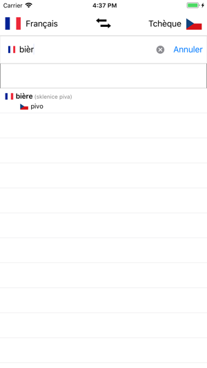 Dictionnaire Tchèque/Français(圖2)-速報App