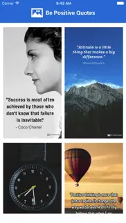 be positive quotes - daily iphone screenshot 1