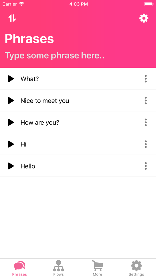 #1. Say That For Me (iOS) Tekijänä: Vladislav Kovalyov