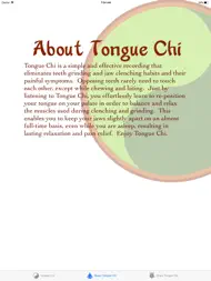 Tongue Chi TMJ Relief ipad bilder 1