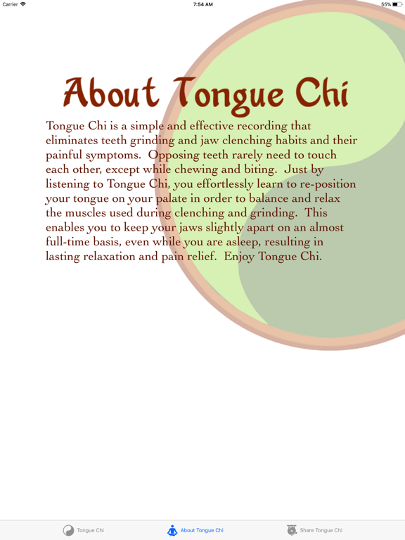 Screenshot #5 pour Tongue Chi TMJ Relief