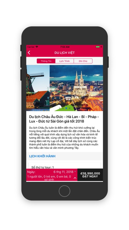 Du lịch Việt - Mạng bán Tour screenshot-4