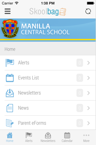 Manilla Central School - Skoolbag screenshot 2