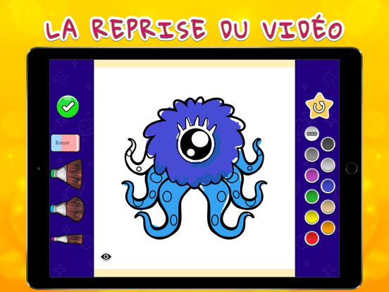 Screenshot #5 pour Livre de coloriage - Monstres