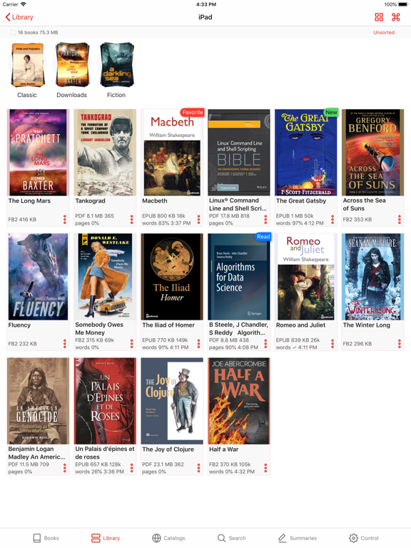 Screenshot #4 pour KyBook 3 Ebook Reader