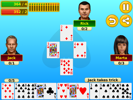 Screenshot #5 pour Spades - Play online & offline