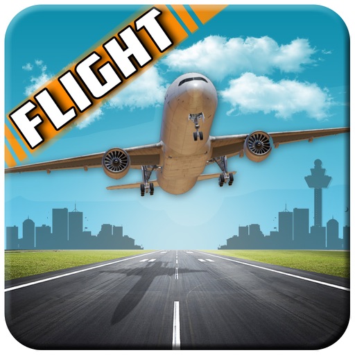 Pilot Airplane Flight 3D icon