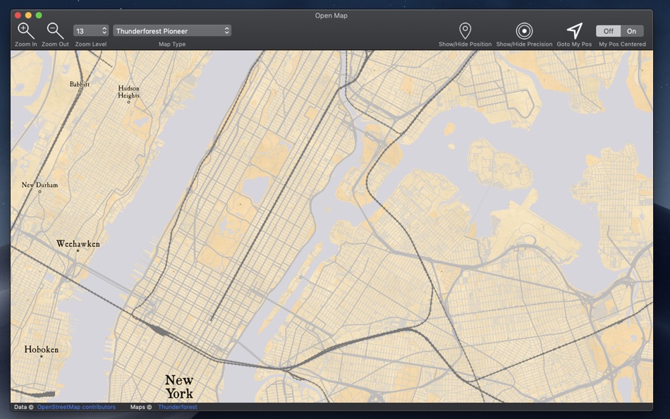 #5. Open Map (macOS) 由: Roberto Panetta