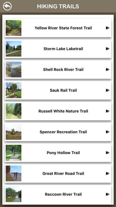 Iowa Hiking Trails screenshot 3