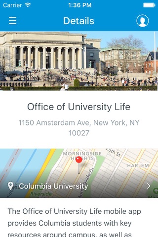 Columbia University Life screenshot 2