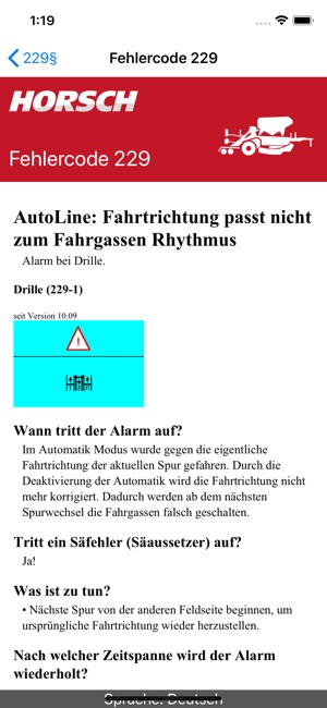 HORSCH Fehlercodes(圖3)-速報App
