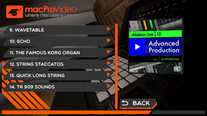 Adv Production Course for Live screenshot 2