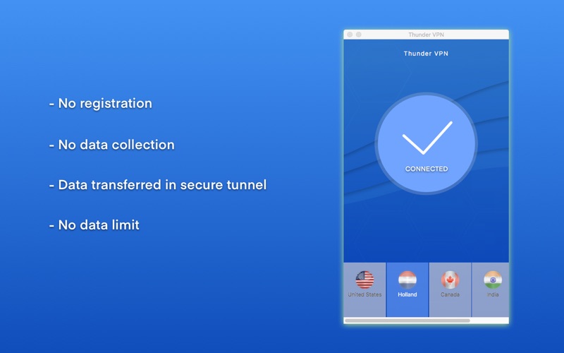 Screenshot #2 pour Thunder VPN & Wifi Proxy