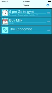 tomo - to-do list tasks and reminders iphone screenshot 1