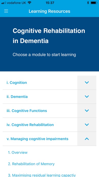 Cognitive Rehab in Dementia screenshot 3