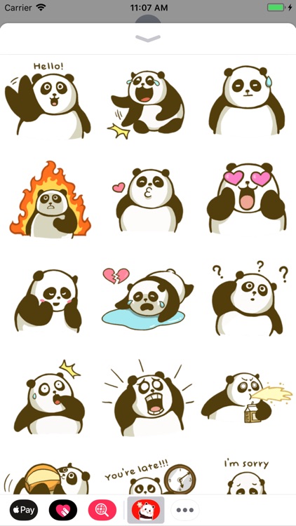 Panda Stickers Collection screenshot-7