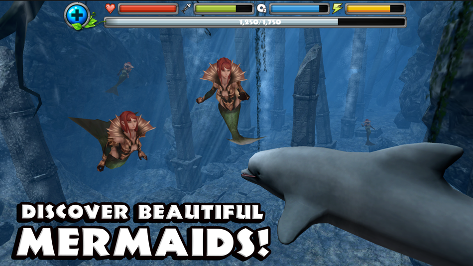 #5. Dolphin Simulator (iOS) 由: Gluten Free Games