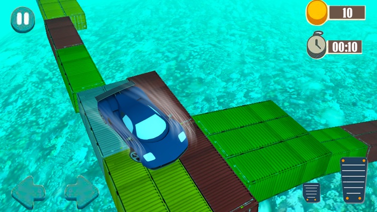 Underwater Stunts Crazy Driver screenshot-5