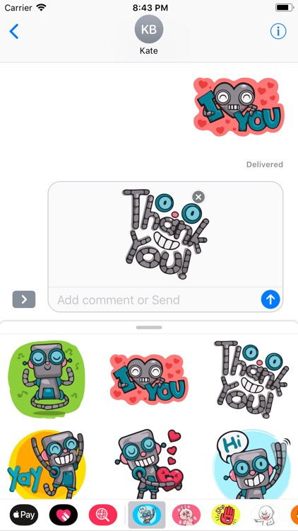 Wali the Weirdo Robot Emotes