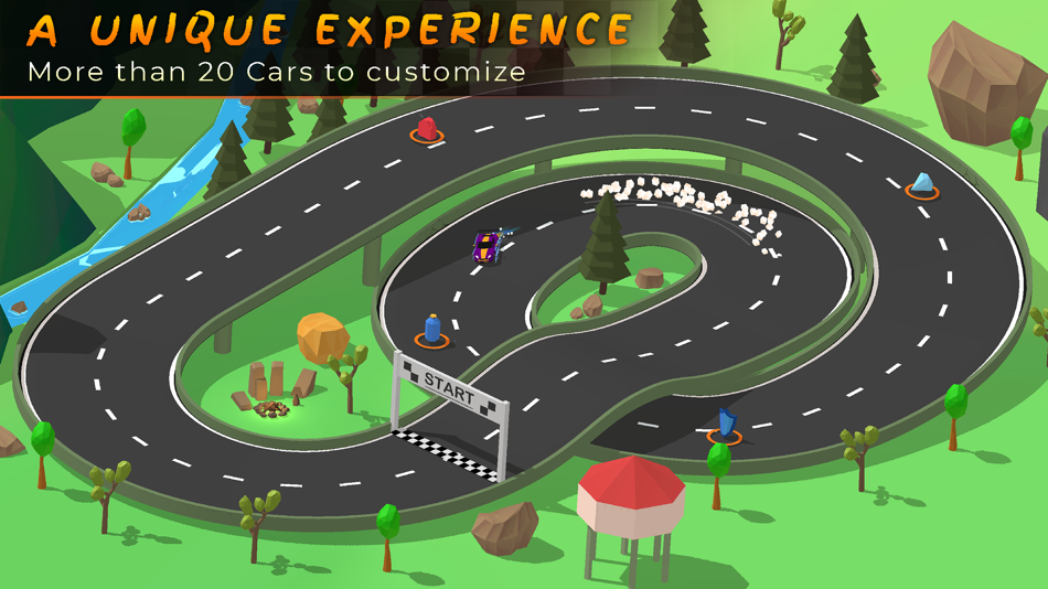 #5. Drift Madness (iOS) 由: KobGames Studios