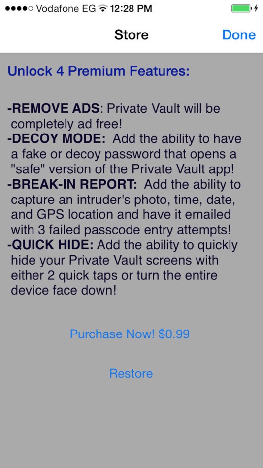 #5. Private Vault: Secret & Safe (iOS) By: App Holdings