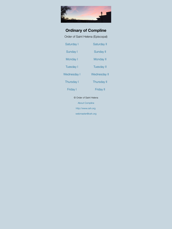 Screenshot #4 pour OSH Compline