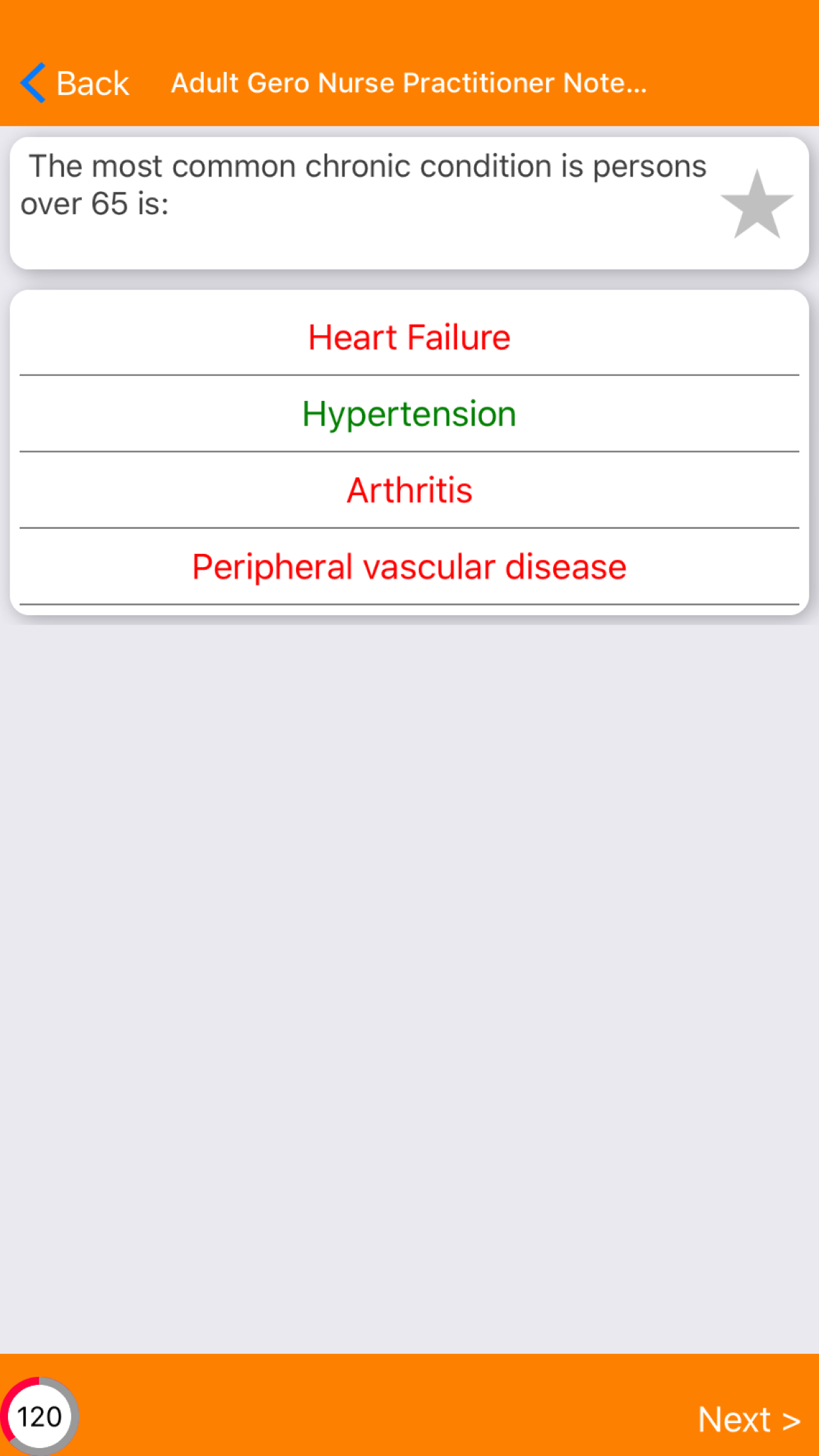 Adult Gero Nurse Practitioner screenshot 10