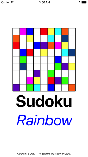 Sudoku Rainbow