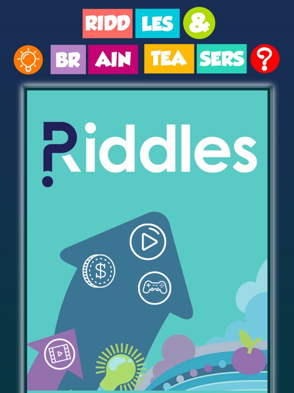 Riddles & Brain Teasers Quiz iPad screenshot