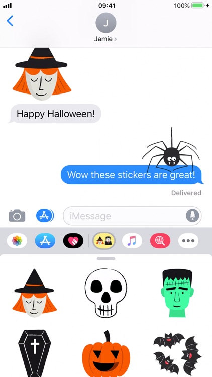 Halloween Friends Stickers