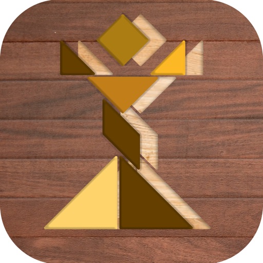 Wooden And Tangram icon