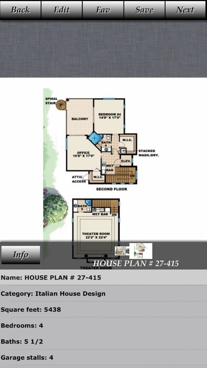 Italian - House Plans