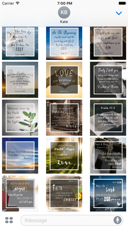 Christian Holy Bible Scriptures & Verses Stickers