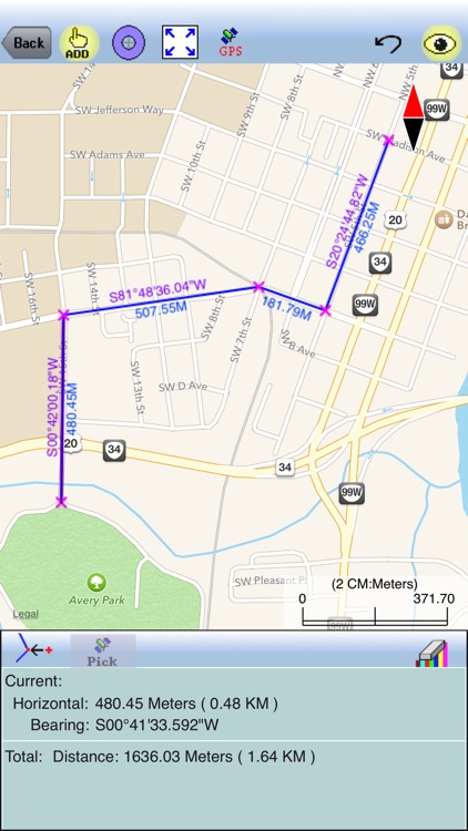 Map Distances & Area Map Distances & Area