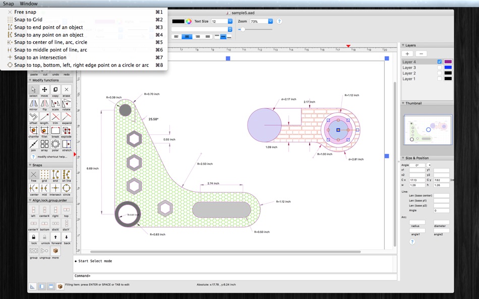 #5. SimpleCAD (macOS) 由: Tien Thinh Vu