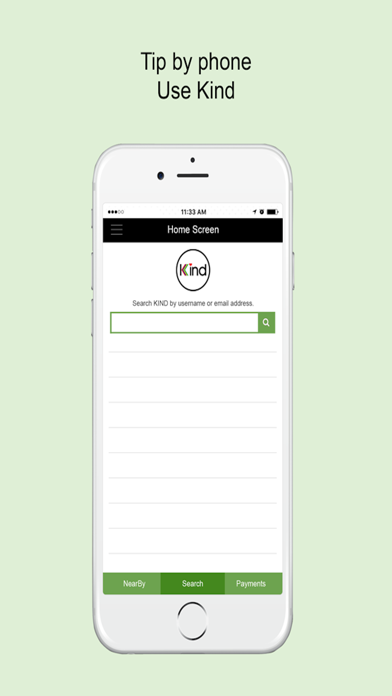KIND - Send Payments Screenshot 1 - AppWisp.com KIND - Send Payments Screenshot 1 - AppWisp.com