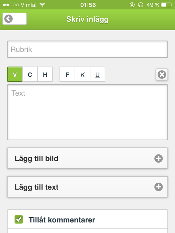 Screenshot #4 pour Bloggplatsen