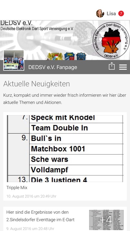 DEDSV e.V. Fanpage