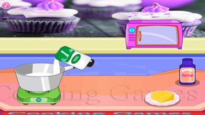 cooking cupcake girls games screenshot 4